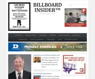 Billboardinsider.com(Billboard Insider) Screenshot