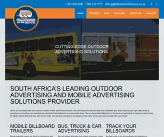 Billboardsonthemove.co.za(Bill Boards On The Move) Screenshot