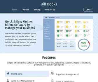 Billbooks.co.in(Bill Books) Screenshot