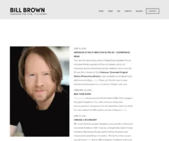 Billbrownmusic.com(Bill Brown) Screenshot