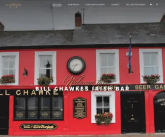 Billchawke.com(Bill Chawke's Irish Bar) Screenshot
