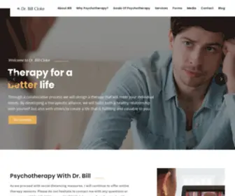 Billcloke.com(Psychotherapist in Brentwood) Screenshot