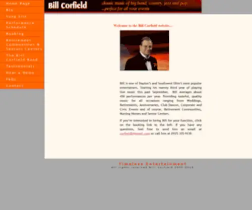 Billcorfield.com(Billcorfield) Screenshot