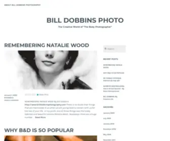 Billdobbins.me(The Creative World of "The Body Photographer") Screenshot