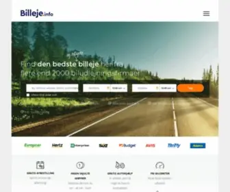 Billeje.info(Billig Billeje i hele Verden) Screenshot