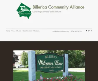 Billerica-Alliance.org(Billerica Community Alliance) Screenshot