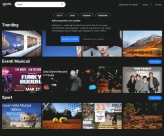 Billetto.it(Scopri i migliori eventi o vendi i biglietti di quello organizzato da te) Screenshot