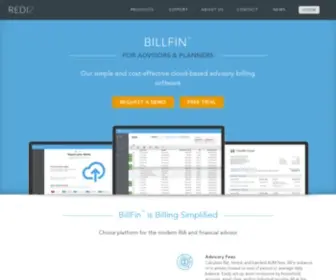 Billfin.com(Advisory Fee Billing for Financial Advisors and Planners) Screenshot