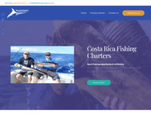 Billfishingcostarica.com(#1 Costa Rica Sportfishing (Jaco Los Suenos Fishing Charters )) Screenshot