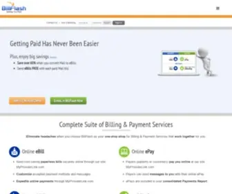 Billflash.com(Getting You Paid) Screenshot