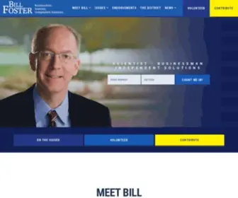 Billfoster.com(Bill Foster) Screenshot