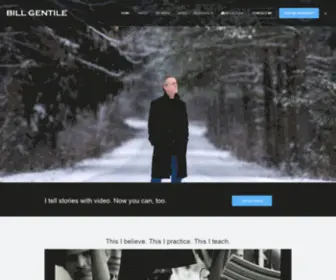 Billgentile.com(I teach people to produce powerful TV and web video productions. Information) Screenshot