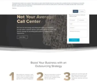 Billgosling.com(We provide contact center solutions in North America and in the UK) Screenshot