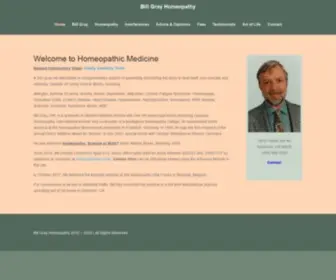 Billgrayhomeopathy.com(Billgrayhomeopathy) Screenshot