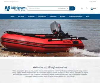 Billhigham.co.uk(Bill Higham Marine Outboards and Parts Sales and Service Center) Screenshot