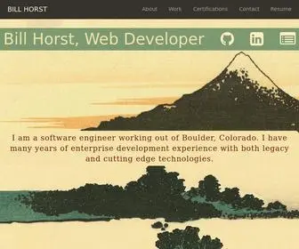 Billhorst.com(Bill Horst Web Developer) Screenshot