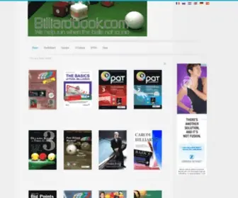 Billiardbook.com(Fachbücher) Screenshot