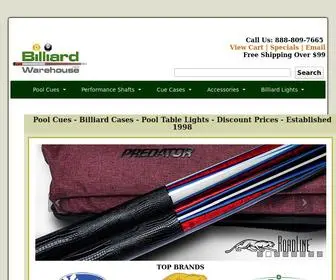 Billiardwarehouse.com(Pool) Screenshot