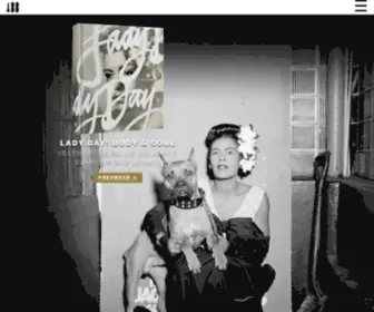 Billieholidaybook.com(Lady Day) Screenshot