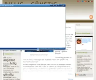 Billig-Guenstig-Gut.de(Diese Webseite befindet sich im Aufbau) Screenshot