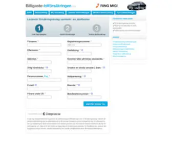 Billigaste-Bilforsakringen.se(Billigaste Bilforsakringen) Screenshot