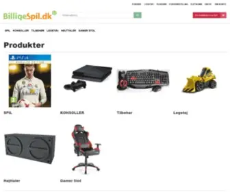 Billigespil.dk(De Fedeste Spil) Screenshot