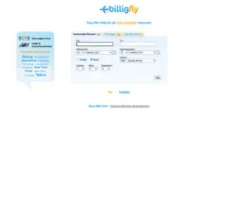 Billigfly.dk(BILLIG FLY: Søg efter billige flybilletter) Screenshot