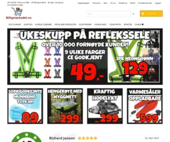 Billigmarkedet.no(Stort utvalg) Screenshot