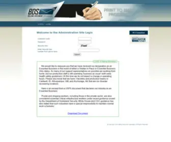 Billingdoc.net(Administration system) Screenshot