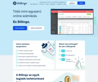 Billingo.hu(Billingo online számlázó) Screenshot