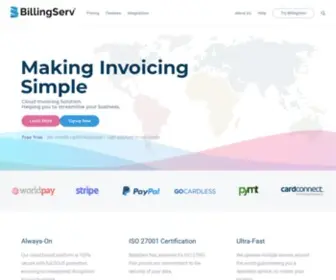 Billingserv.com(BillingServ) Screenshot