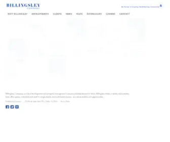 Billingsleyco.com(Billingsley Company) Screenshot