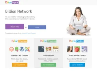 Billiondigital.com(Billion Network) Screenshot