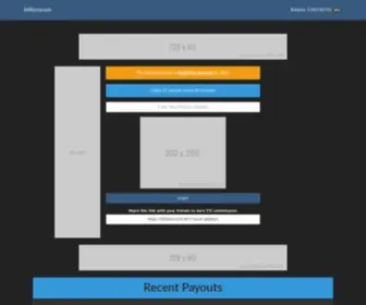 Billionscoin.tk(Free Bitcoin Faucet) Screenshot