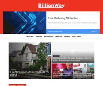 Billionway.co(สรุปธุรกิจการลงทุน ให้คุณเข้าใจแบบง่ายๆ) Screenshot