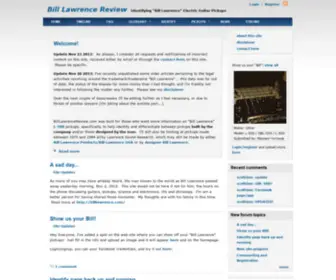 Billlawrencereview.com(Bill Lawrence Review) Screenshot