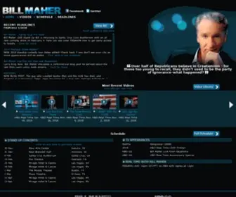 Billmaher.com(BILL MAHER) Screenshot