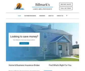 Billmarks.com(Billmark's Insurance) Screenshot