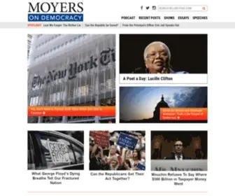 Billmoyers.com(Moyers & Company) Screenshot