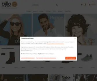 Billo-Schuhe.de(Schuhe günstig online kaufen) Screenshot