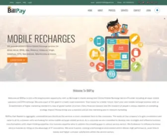 Billpay.org.in(BillPay Home) Screenshot