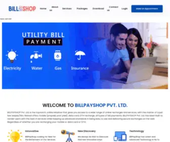 Billpayshop.com(PAYORAMA BILLPAYSHOP PRIVATE LIMITED) Screenshot