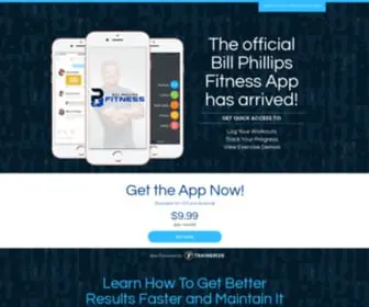 Billphillipsfitness.com(Bill Phillips Fitness app) Screenshot