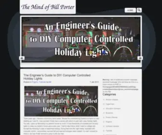 Billporter.info(The Mind of Bill Porter) Screenshot