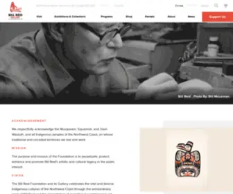 Billreidfoundation.ca(Bill Reid Gallery) Screenshot