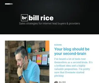 Billrice.com(Bill Rice) Screenshot