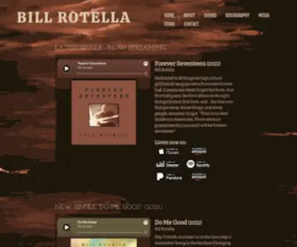 Billrotellamusic.com(Bill Rotella) Screenshot