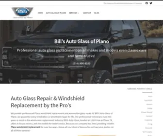 Billsautoglassofplano.com(Bill's Auto Glass of Plano) Screenshot