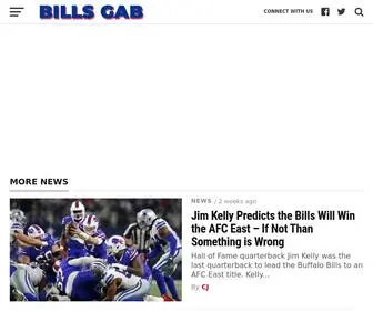 Billsgab.com(The Definitive Buffalo Bills Blog) Screenshot