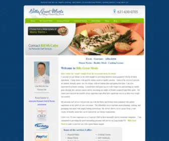 Billsgreatmealspersonalchef.com(Chef Bill McCabe) Screenshot